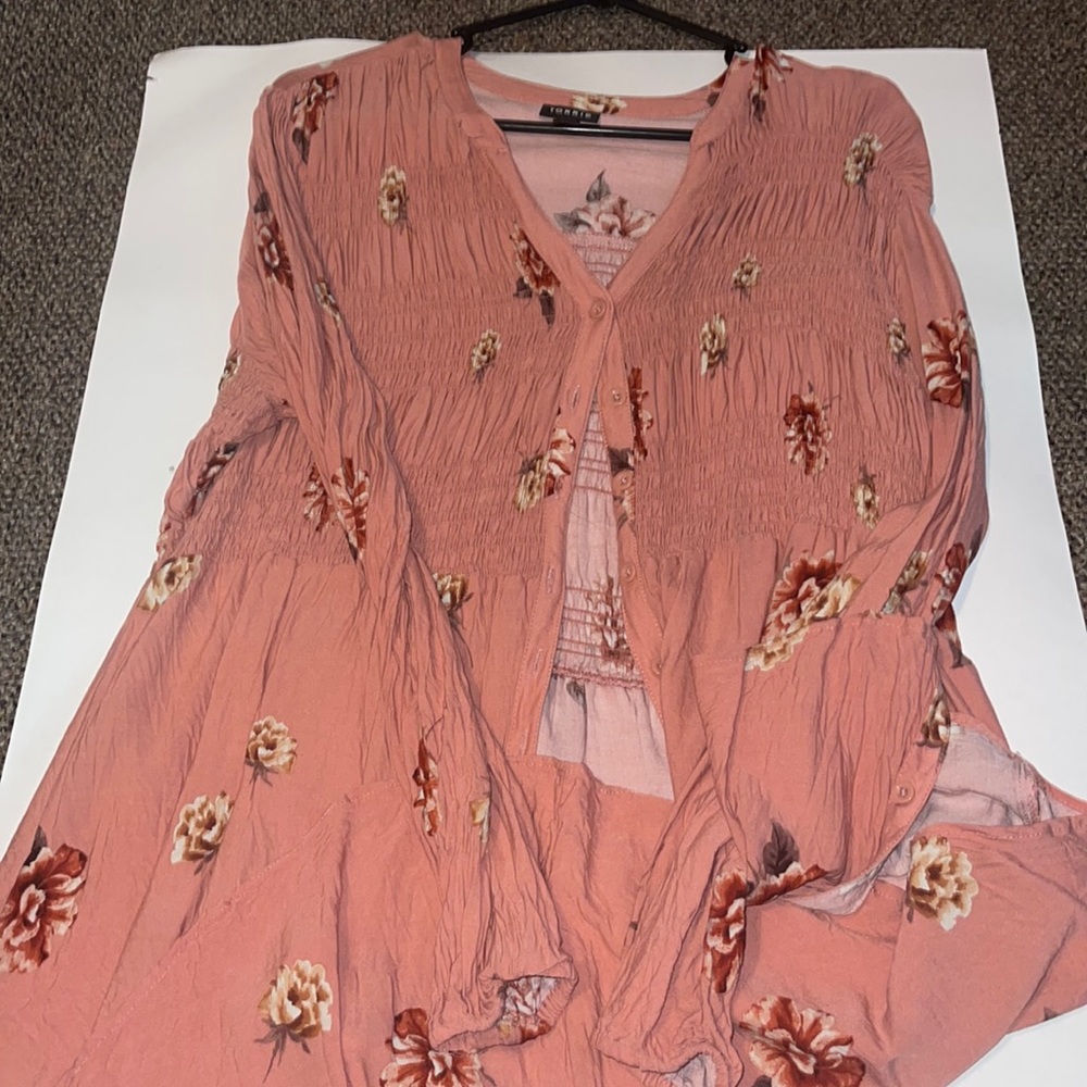 floral button down